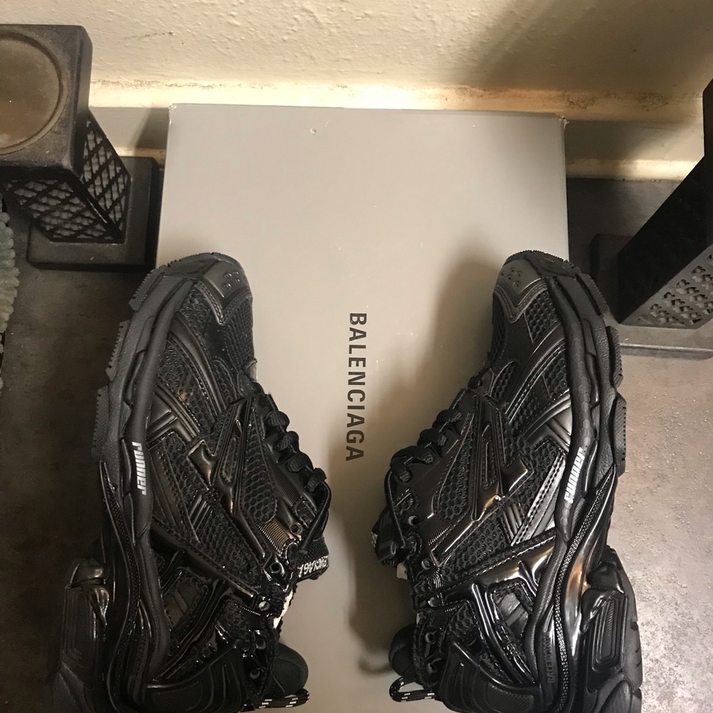 Balenciaga Black Athletic Shoes - Picture 6 of 13